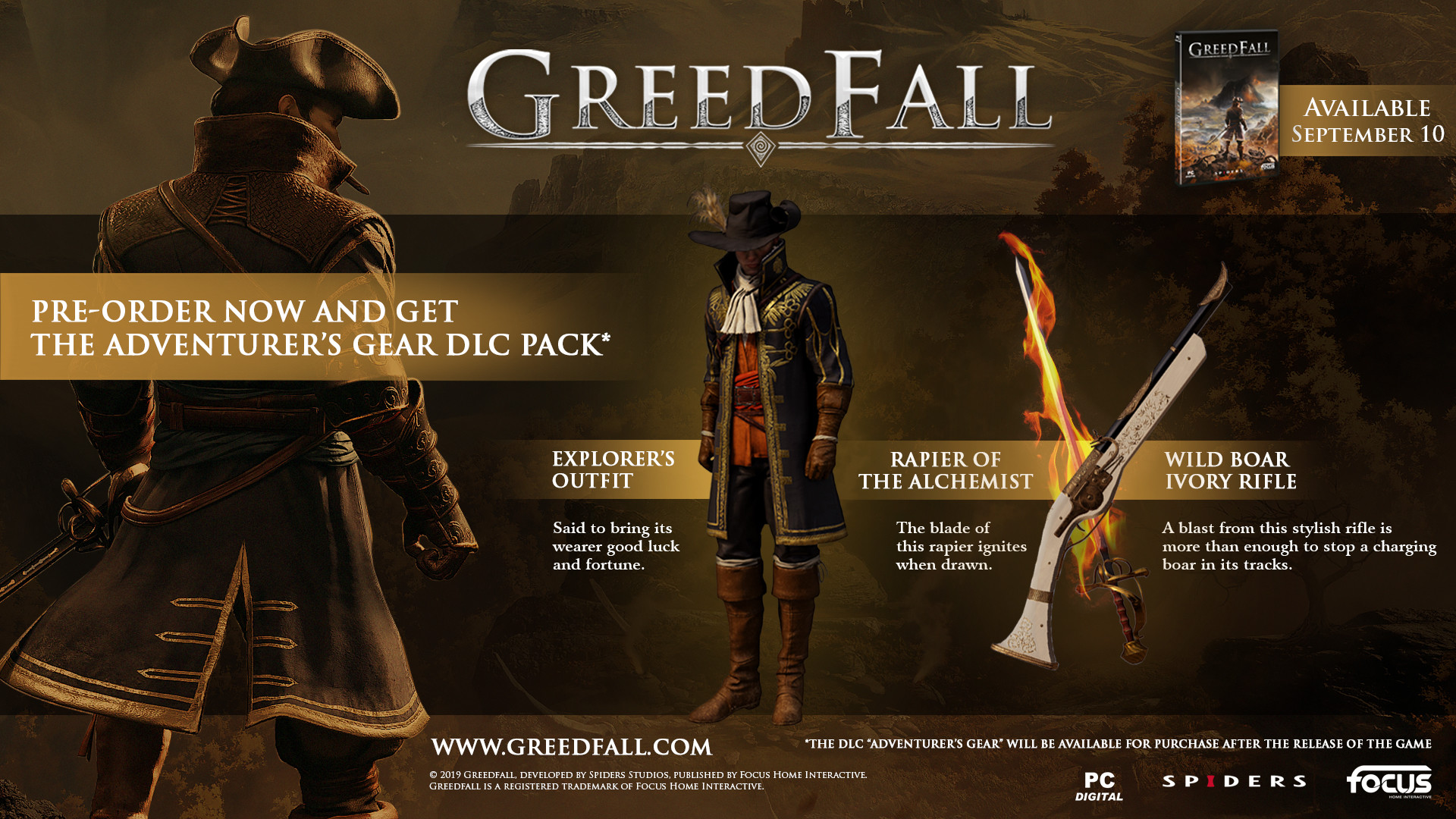 2019090945511903 贪婪之秋/GreedFall(Build 20210729)